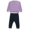 Tracksuit cotton fleece blend Five Star with metallic print (12 months-5 years)