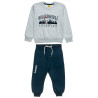 Tracksuit cotton fleece blend Snoopy with embossed print (12 months-5 years)