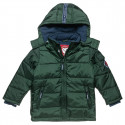 Jacket with detachable hood and fleece lining (12 μηνών-5 ετών)