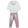 Set cotton fleece blend Moovers with double sequins (12 months-5 years)