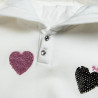 Set cotton fleece blend Moovers with double sequins (12 months-5 years)