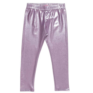 Leggings with shiny look (6-12 years)