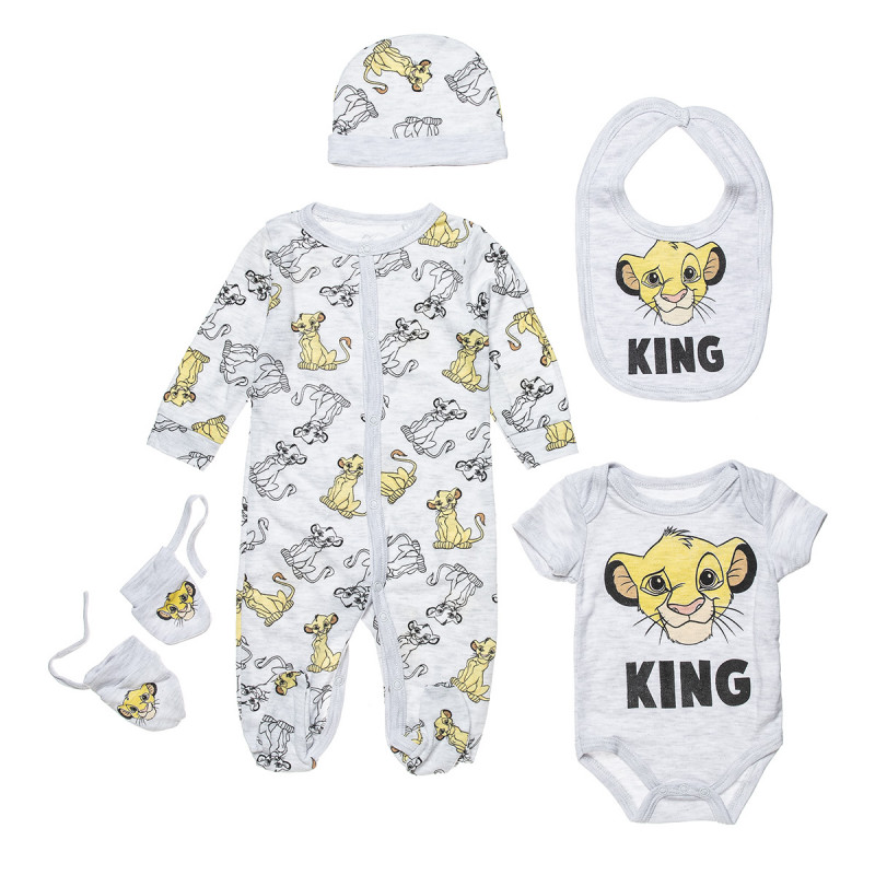   Set Disney Lion King Simba 5-pieces (3-6 months)