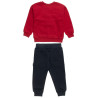 Tracksuit cotton fleece blend Five Star with embossed design (12 months-5 years)