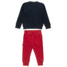 Tracksuit cotton fleece blend Five Star with embossed design (12 months-5 years)