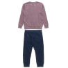 Tracksuit cotton fleece blend Five Star with embossed glitter design (6-16 years)