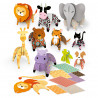 Toy HEADU learning - 10 animals for assembly Animals 3D (4-8 years)