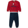 Set   cotton fleece blend Snoopy with embossed design (12 months-8 years)