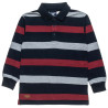 Long sleeve top polo 100% cotton (6-16 years)