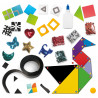 Toy HEADU learning - Make your own magneto creations with 84 shapes (4-10 years)