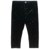 Leggings velour with glitter details (18 months-5 years)