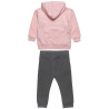 Tracksuit cotton fleece blend Five Star with glitter print (12 months-5 years)