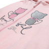 Tracksuit cotton fleece blend Five Star with glitter print (12 months-5 years)