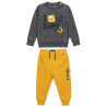 Tracksuit cotton fleece blend Five Star with embossed details (12 months-5 years)