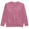 Tracksuit cotton fleece blend Five Star with embossed glitter print (6-14 years)