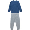 Tracksuit cotton fleece blend with embossed letters (6-16 years)