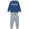 Tracksuit cotton fleece blend with embossed letters (6-16 years)