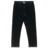 Leggings velour with glitter details (6-14 years)