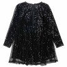 Dress with sequins and bow (6-14 years)