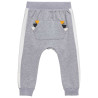 Set cotton fleece blend Tender Comforts with embossed details (3 months-2 years)