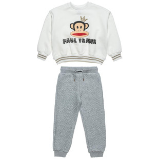 Tracksuit cotton fleece blend Paul Frank with sequins (6-14 years)