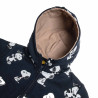 Zip hoodie cotton fleece blend Snoopy (12 months-8 years)