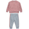 Set cotton fleece blend Tender Comforts with waffle texture (3 months-2 years)