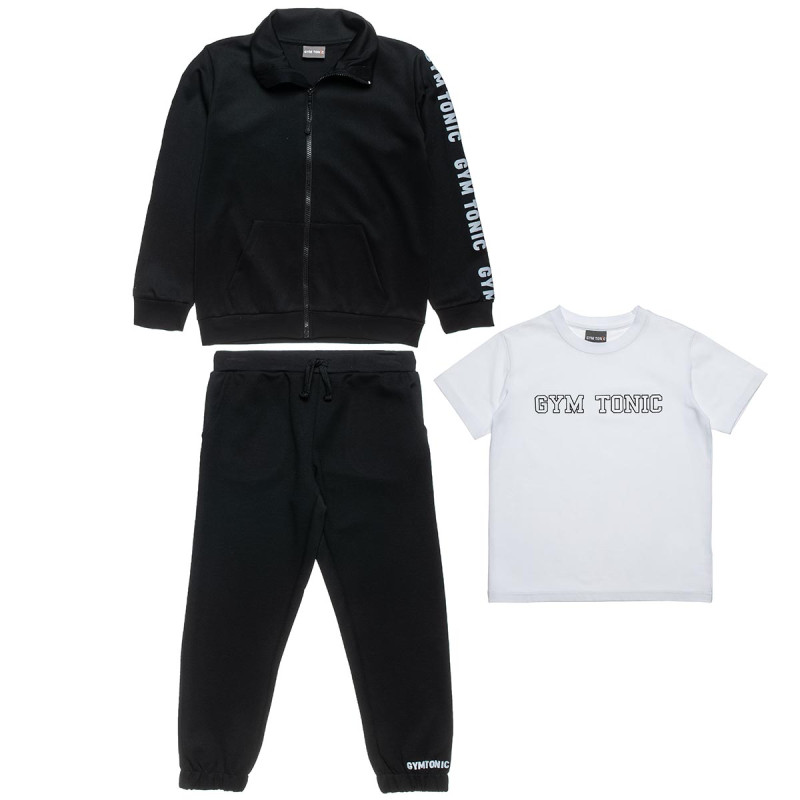 Set Gym Tonic with embossed details (6-16 years)