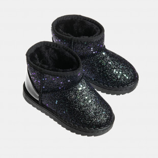 Boots with glitter and faux fur inside (Size 25-28)