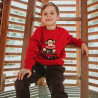 Tracksuit Paul Frank cotton fleece blend with embossed design (12 months-5 years)