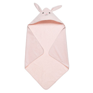 Hooded towel 100% cotton bunny (75x75cm)