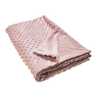 Blanket velour pink (80x110cm)