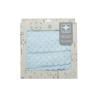 Blanket velour light blue (80x110cm)