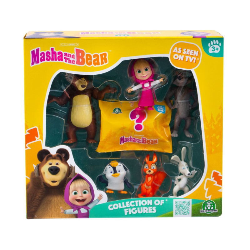 Set of figures Masha and the Bear (3+ years)