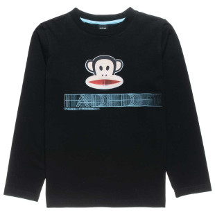 Long sleeve top Paul Frank with shiny patch (6-16 years)