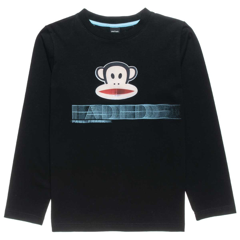 Long sleeve top Paul Frank with shiny patch (6-16 years)