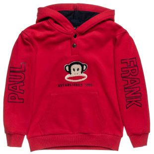 Long sleeve top cotton fleece blend Paul Frank with embroidery (12 months-5 years)