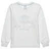 Long sleeve top Paul Frank with shiny patch and embossed letters (12 months-5 years)