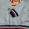 Tracksuit cotton fleece blend Paul Frank with embossed elements and pom pon (12 months-5 years)