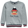 Tracksuit cotton fleece blend Paul Frank with embossed elements and pom pon (12 months-5 years)