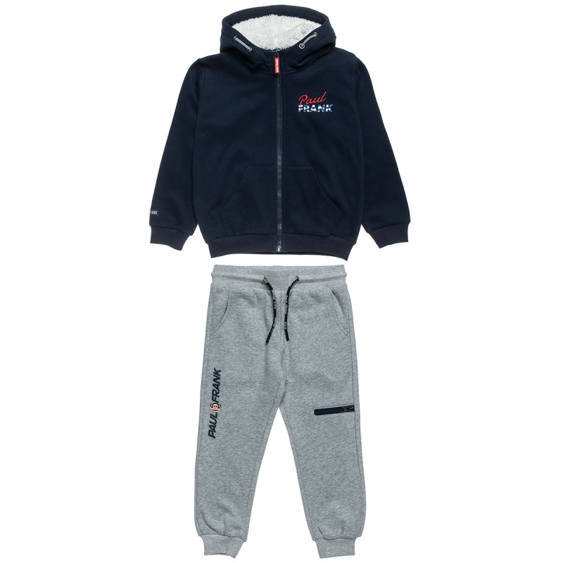 Tracksuit cotton fleece blend Paul Frank with embroidery and print (12 months-5 years)