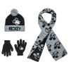 Set beanie-scarf-gloves Disney Mickey Mouse one size (3-10 years)