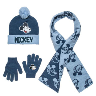 Set beanie-scarf-gloves Disney Mickey Mouse one size (3-10 years)