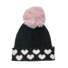 Beanie with pom pon and inner lining (1-5 years)