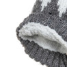 Beanie knitted with inner lining (5-10 years)