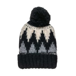 Beanie knitted with inner lining (5-10 years)