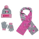 Set beanie-scarf-gloves Disney Minnie Mouse one size (3-10 years)