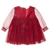 Dress with tulle and metallic details (18 months-5 years)