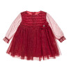 Dress with tulle and metallic details (18 months-5 years)