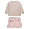 Set sweater with shorts (6-14 years)